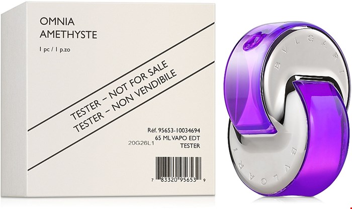 تستر ادکلن زنانه بولگاری مدل Omnia Amethyste