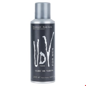 اسپری مردانه اولریک دو وارن مدل For Men حجم 200 میلی لیتر