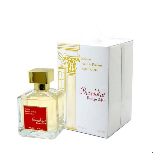 ادکلن فراگرنس ورد مدل باکارات / Barakkat Rouge 540 ( آکبند ) 